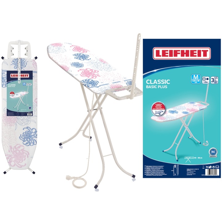 Vasalódeszka LEIFHEIT BASIC PLUS 120x38 CM 72579