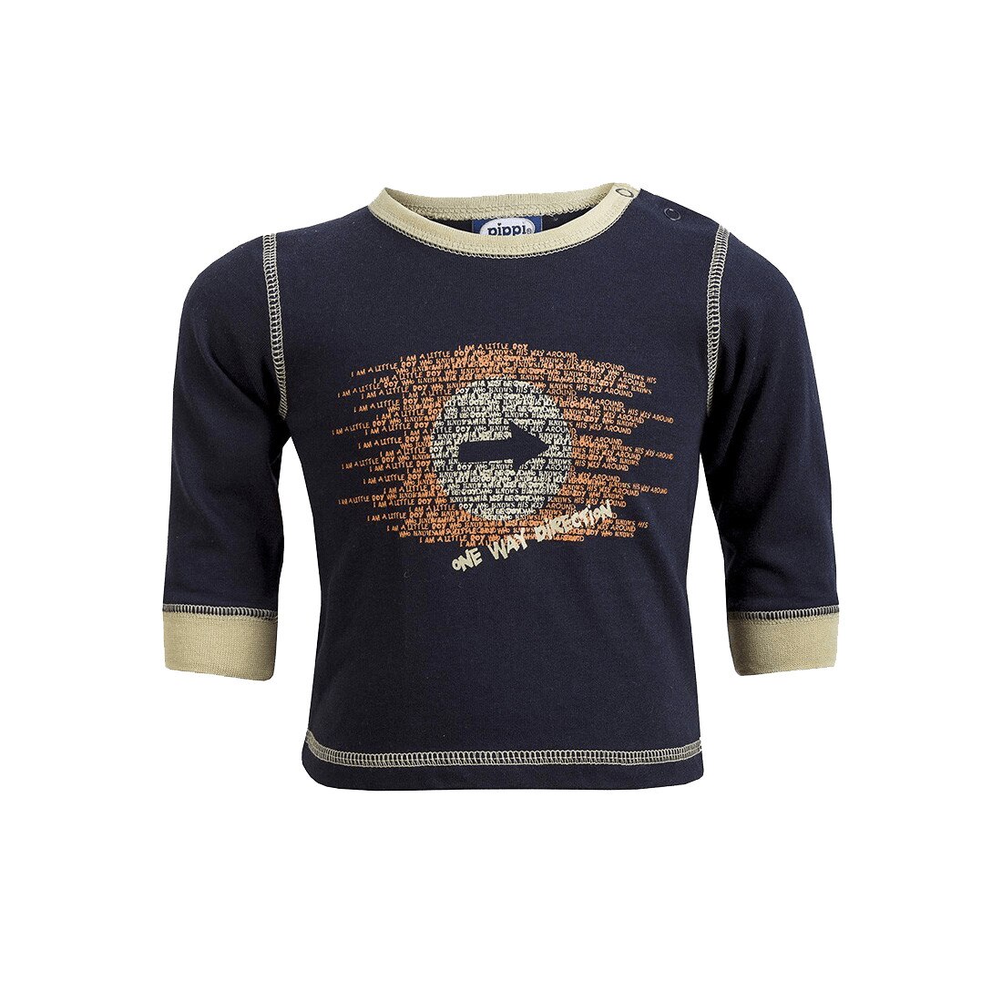 Bluza Pippi albastru pentru baieti 