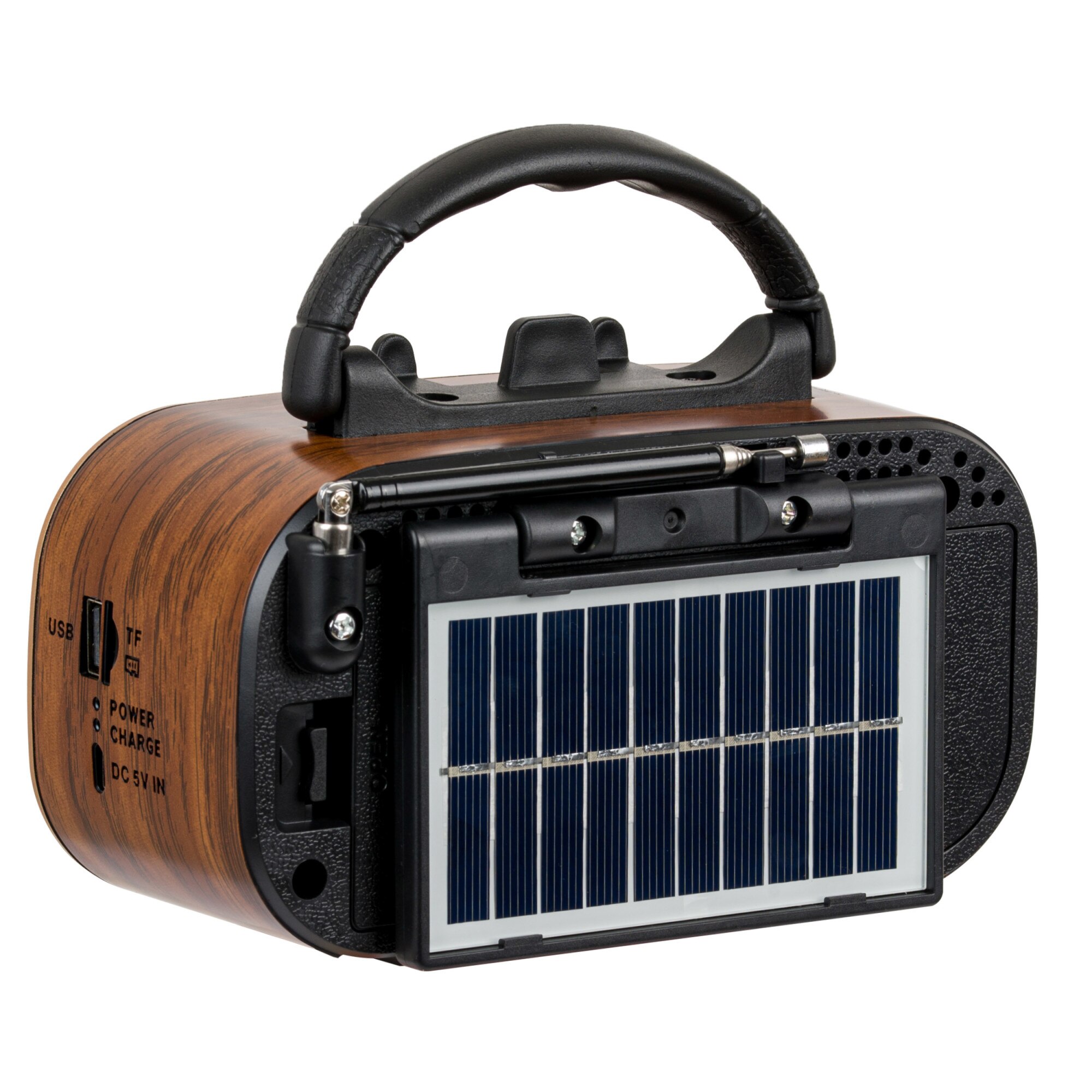 Radio Vintage RETROPOLIS Austin – FM/AM/SW, Bluetooth, Recharge Solaire & USB-C - 9