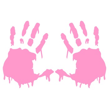 Sticker auto - Palme (set 2 bucati) - 15 x 12 cm - Roz Sticker auto - Palme (set 2 bucati) - 15 x 12 cm - Roz