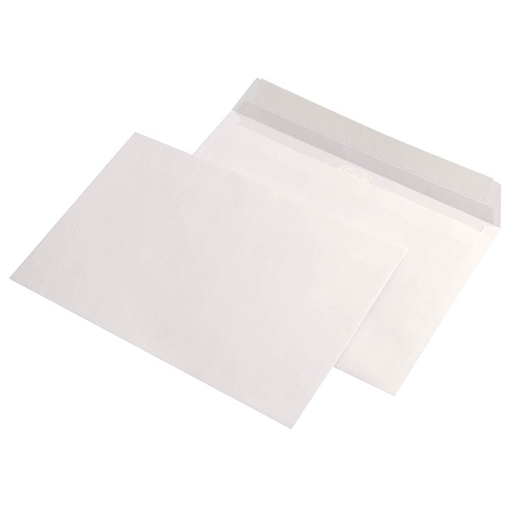 Plic C5, GPV, alb, siliconic, deschidere latura mare, 500 buc/cutie