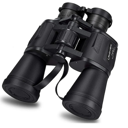 Binoclu Dari17 Field 8.2 20X50 56m/1000m, Ideal pentru Vanatoare, Curse, Sporturi, Usor de folosit, Design Ergonomic, Negru