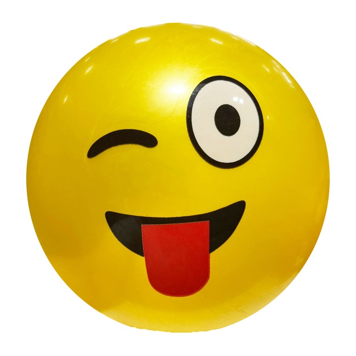 Minge de cauciuc 20 cm pentru copii Toys 185523-G, Galben 3