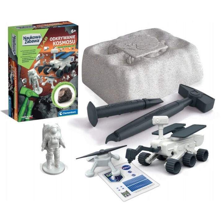 Set De Explorare, Clementoni, Descoperirea Spatiului, Educational, Misiune Spatiala, Componente Diverse, Varsta: +6