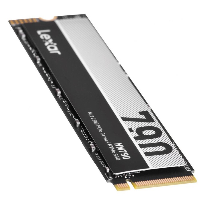 SSD, Lexar, 1TB, PCIe, Gen 4X4, M.2 NVMe, 7400 MB/s citire, 6500 MB/s scriere, Gri/Negru