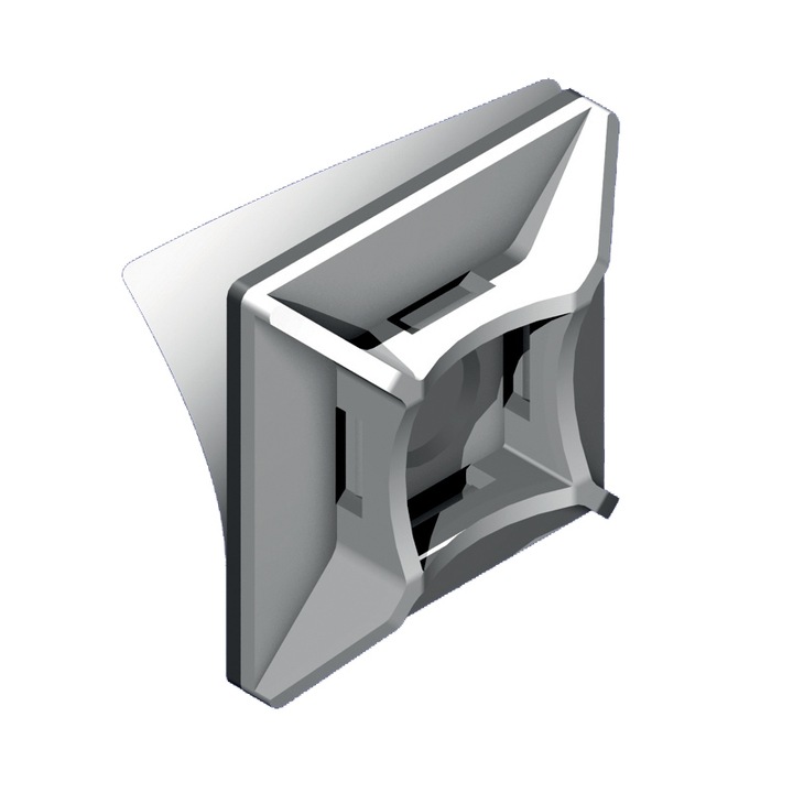 Baza de montare pentru coliere, Elektro-Plast Opatowek, Argintiu