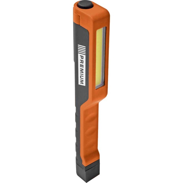 Работна лампа джобна Premium, 3 вата, 120LUM, оранжев