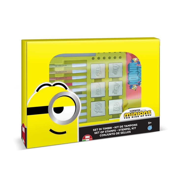 Комплект, Multiprint, за рисуване Minions, голяма кутия