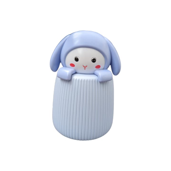Umidificator camera copii Papa Rabbit, USB, 350 ml, galben