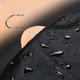 Set 2 bucati husa de protectie pentru costum, Openhome, Rezistent la umiditate, 60x150 cm, Negru