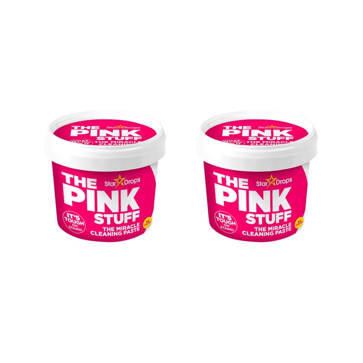 Почистваща паста The Pink Stuff, 850 гр, 2 бр
