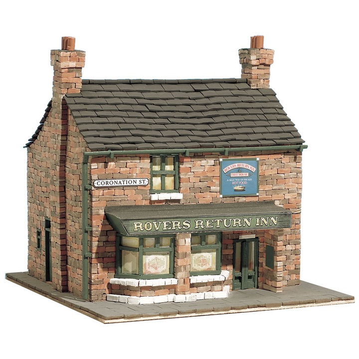 Къща Domus kits, Английски бар, ROVERS RETURN INN, Макет с истински тухли, Многоцветна