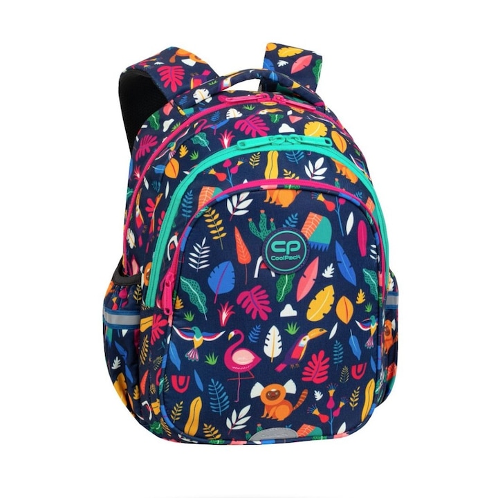 Ученическа раница CoolPack, Jerry, Lady color, 28x39x15, Многоцветен