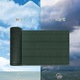 Plasa de umbrire gard, 95%, 2 m x 50 m, protectie UV, vant si praf, cu 100 bride