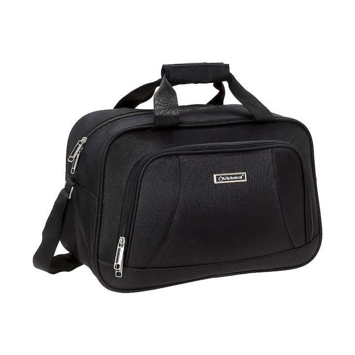 Пътна чанта Diplomat ZC 444, Полиестер, 40 cm, Черен