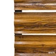 Set 25 buc, Sipca Metalica gard Simetrica, 160 x 11.5 cm, Stejar Striat - Imitatie Lemn Dublu, Top Profil Sistem