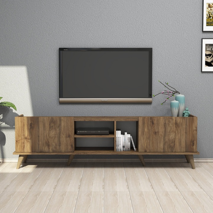 Comoda TV, Elegante 1310, Nuc, 180 x 52 x 34 cm