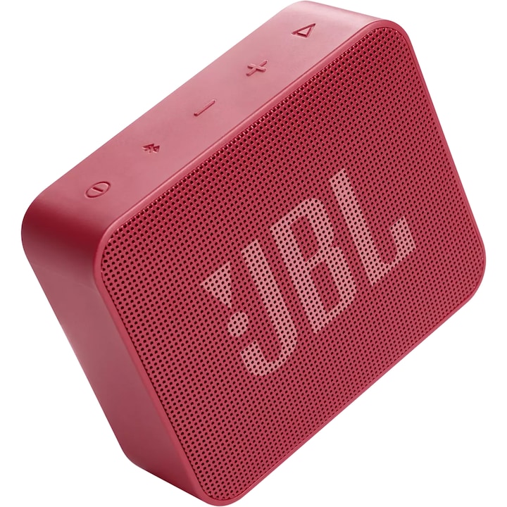 Hordozható Bluetooth hangszóró JBL Go Essential, 3,1 W, PartyBoost, vízálló, piros JBLGOESRED