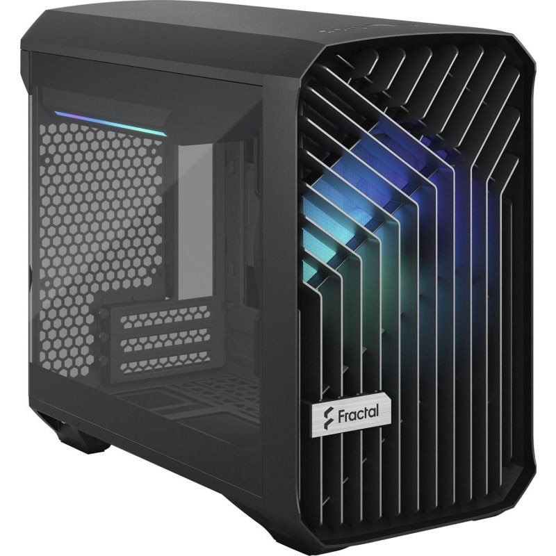 PCケース(自作PC用) Torrent Nano RGB Black TG Light Tint Carcasa Fractal Design Torrent Nano RGB TG Light Tint
