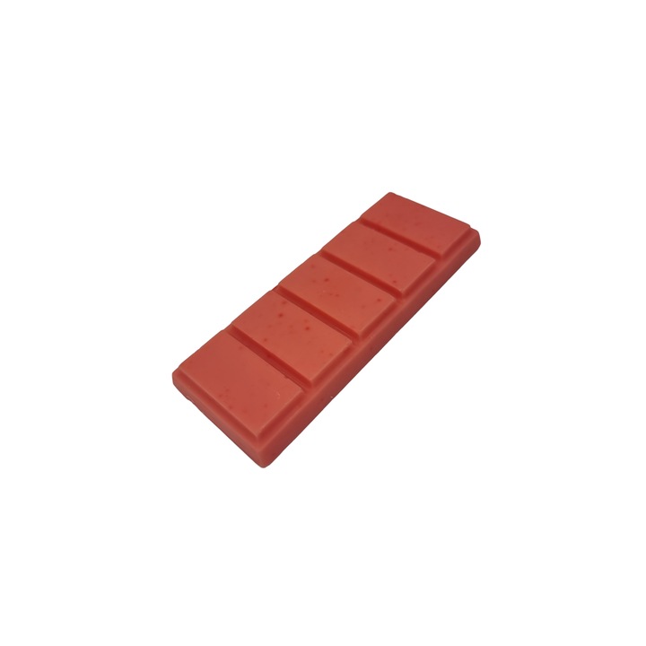 Таблетка от натурален ароматен соев восък, червена боровинка и портокал, ръчно изработена лента 50g