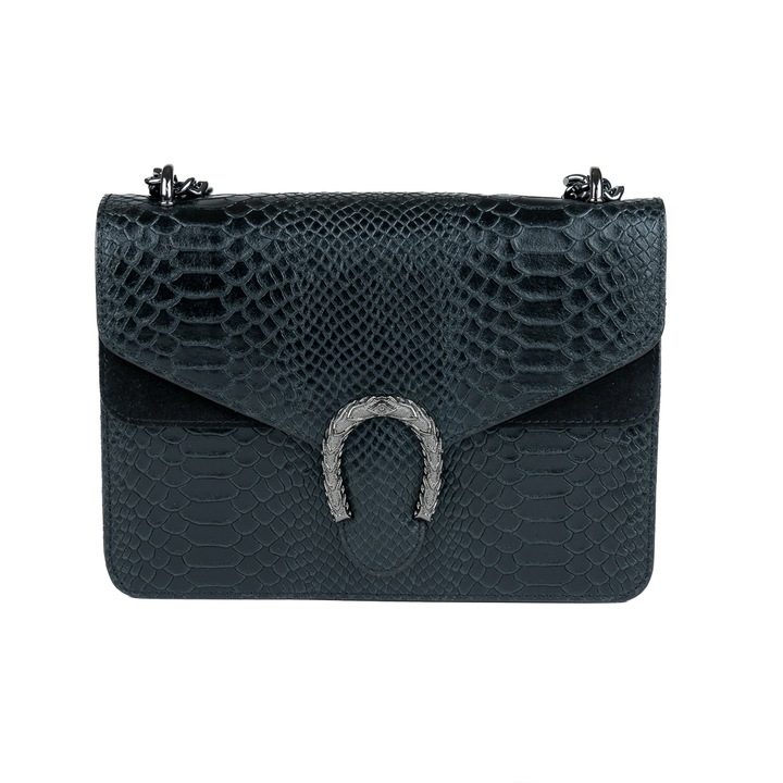 Női pénztárca, bőr, Toro Nero, Dalia nagy, fekete