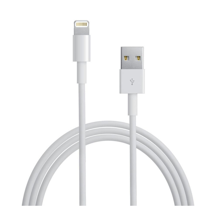USB töltő- és adatkábel, Apple iPhone 5 / 5S / SE 6 / 6S / 6 Plus / 6S Plus / iPad Air / iPad Air 2 / iPad Mini 2 / 3 (lightning kábel) 2A