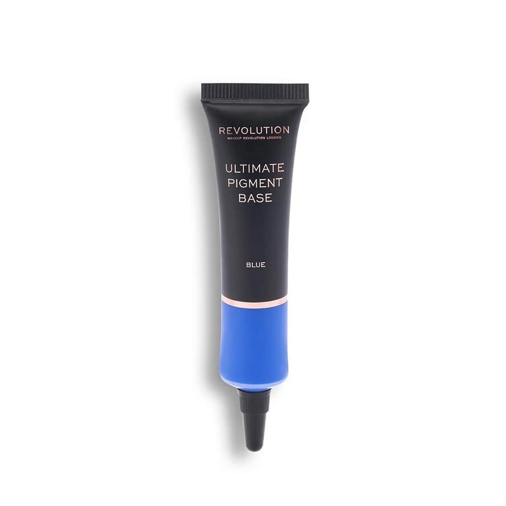 Baza fard pleoape, Ultimate Pigment Base, Makeup Revolution, 15 ml, Albastru