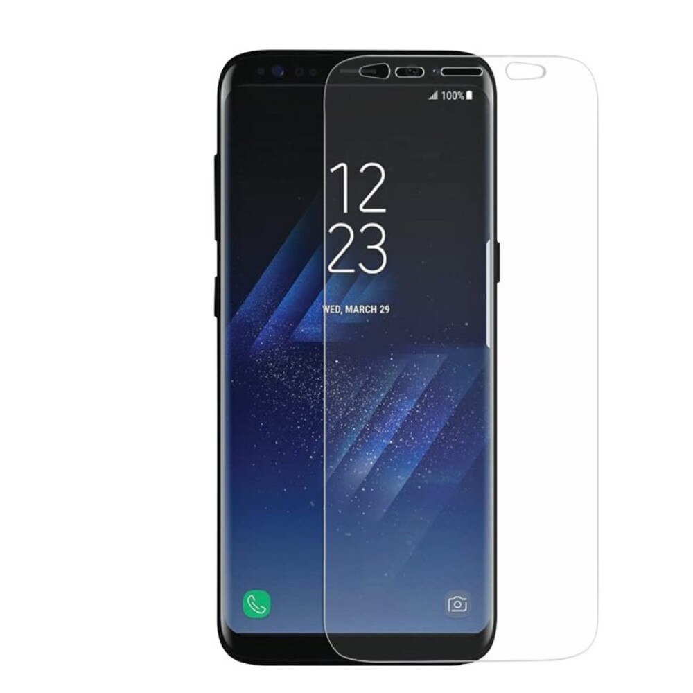 Folie de protectie EuroCELL, din plastic, pentru Galaxy S8, transparent