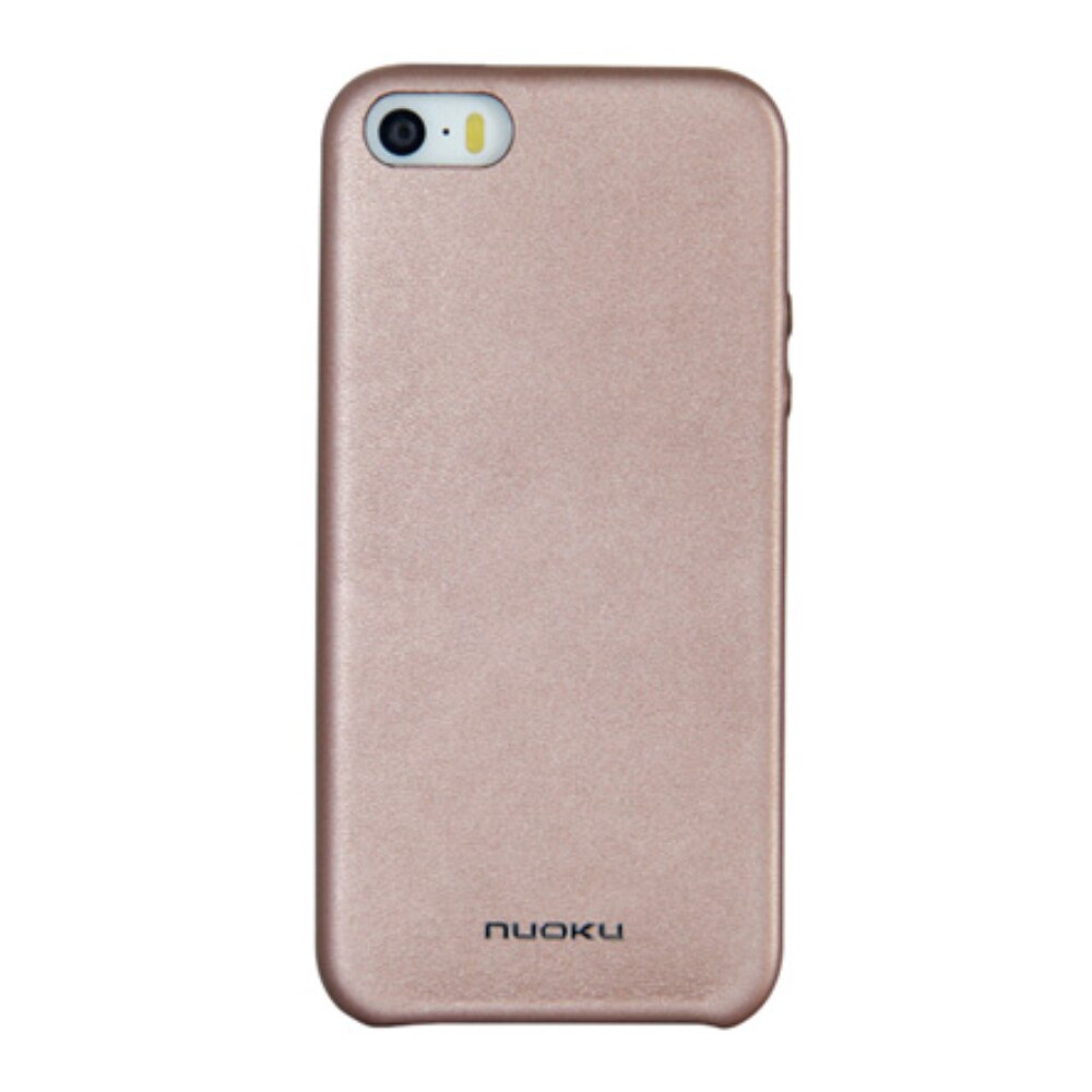 Husa carcasa din piele Nuoku Honor pentru iPhone 5/5S/SE, rose