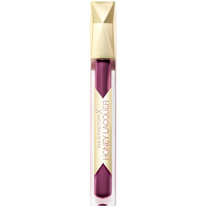 Гланц за устни, Max Factor, Regale Burgundy Honey Lacquer, 3,8 ml