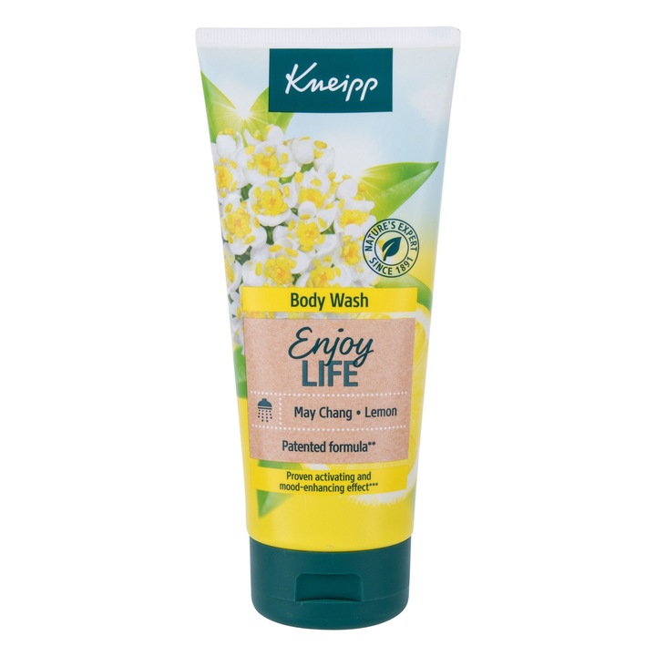 Tusfürdő, Kneipp, Enjoy Life May Chang Lemon, 200ml