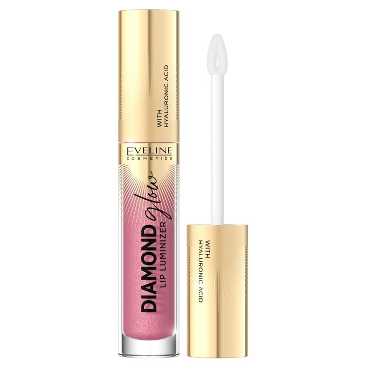 Eveline Diamond Glow Lip Luminizer lip gloss 05 Toffee 4,5 ml