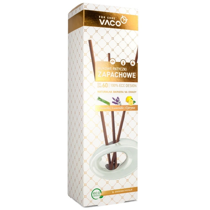 Vaco illatrudak, Citronella, Levendula, Citrom, 3 db