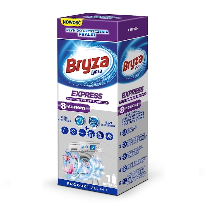 Detergent pentru masina de spalat rufe, Bryza, 250 ml
