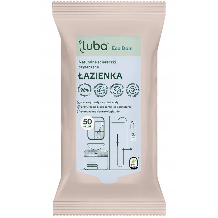 Lavete de curatare baie, Luba, 50 bucati
