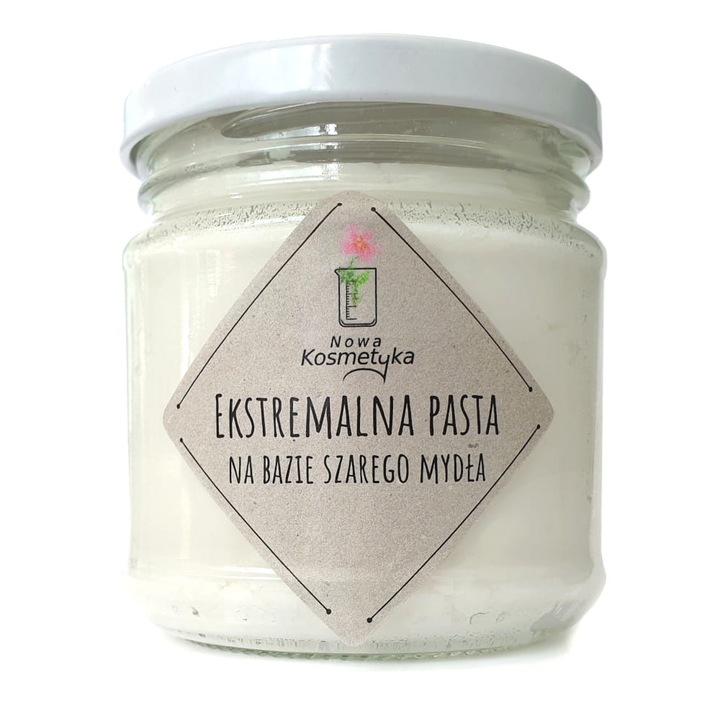 Pasta de curatare extrema, Pe baza de sapun gri, natural, ecologic, Nowa Kosmetyka, 175g