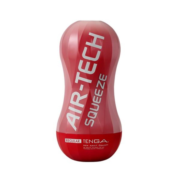 Мастурбатор за многократна употреба Tenga Air-Tech Squeeze, Regular, Еластомер, 17 см