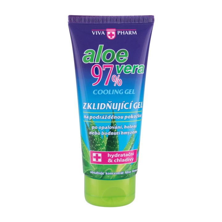 Gel de racire dupa soare, Vivaco Aloe Vera, VivaPharm, 100ml