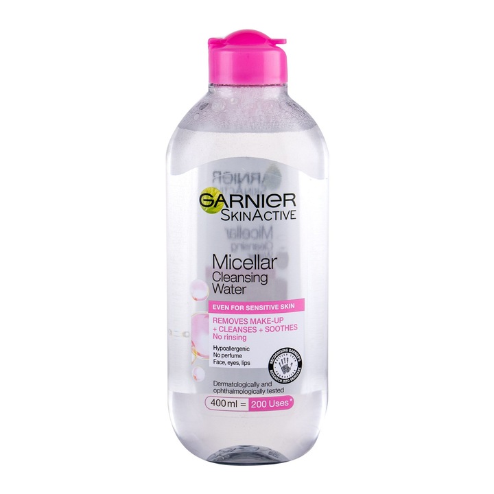 Мицеларна вода, Garnier, 400 ml, За всеки тип кожа