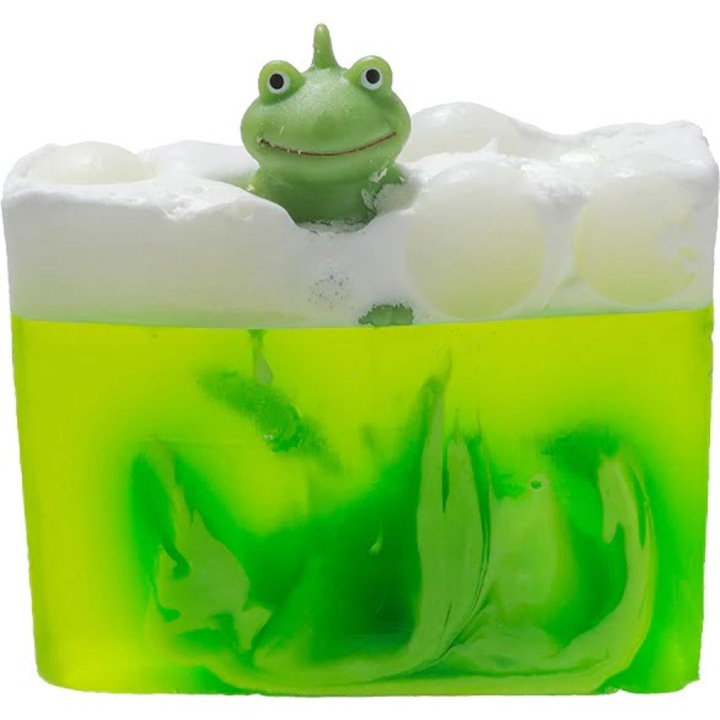 Bomba de baie, BOMB COSMETICS, Verde/Alb, 100g