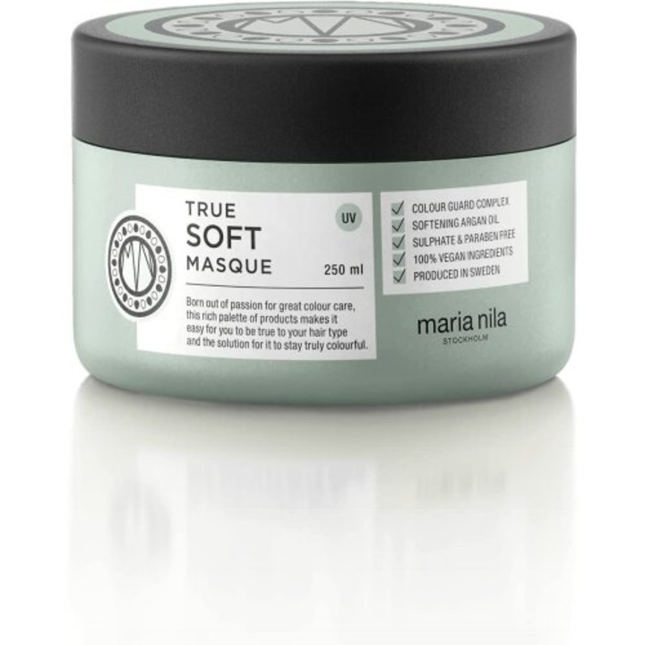 Maria Nila True Soft Hair Masque masca hranitoare pentru par uscat si indisciplinat 250 ml