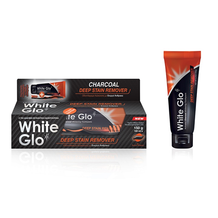 Паста за зъби White Glo Charcoal 150g