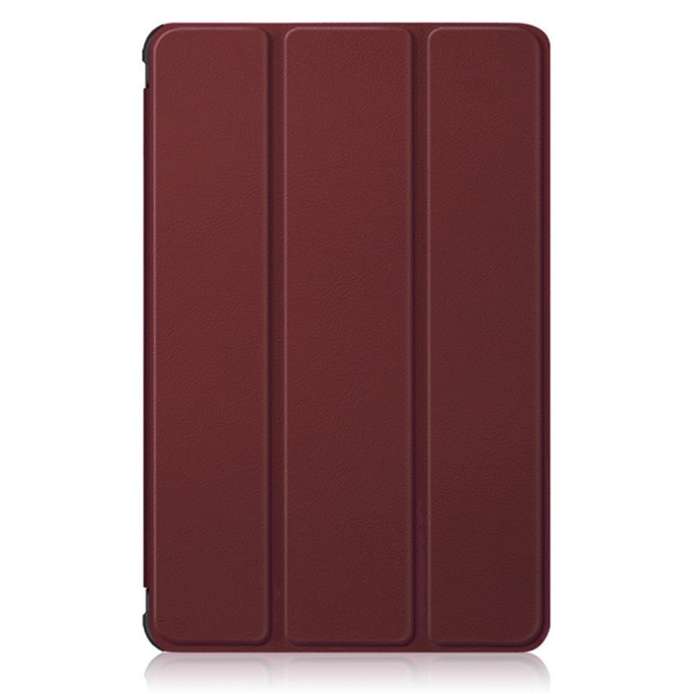 Husa Felman's tip carte eleganta pentru tableta Samsung Galaxy Tab A8 10.5 inch, SM-X200 / SM-X205, piele ecologica, culoare rosu aprins