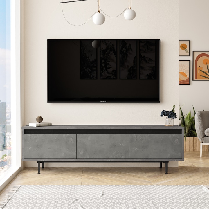 ТВ ракла, LV1 - RL, Natural, 160 x 45 x 35 см