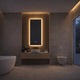 Oglinda LED 60x90 cm Verticala, LED 4000K Neutru, Butoane Tactile ON/OFF, Dimare, Functie Dezaburire 30-40° C - Reyze Gama Ambient