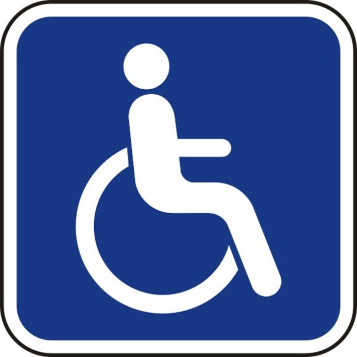 Стикер инвалидна количка, 120x120
