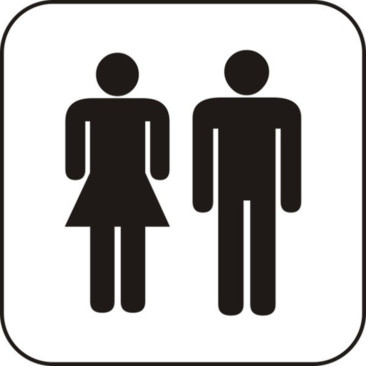 Стикер жени, мъже, 120x120