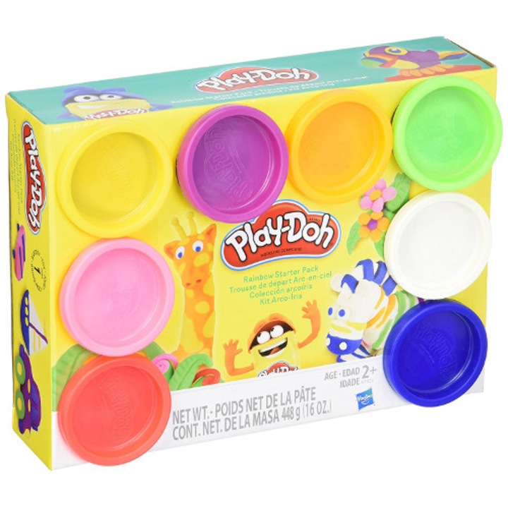 Set Hasbro Plastilina Play Doh 8 Cutii