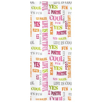 Perdea dus Script, Kleine Wolke, material textil, 180/200 cm Perdea dus Script, Kleine Wolke, material textil, 180/200 cm