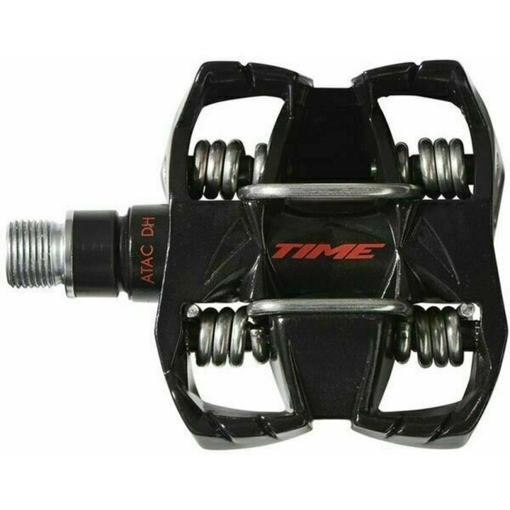Педал за велосипед, Time, Atac DH 4 Enduro, Алуминий, Черен